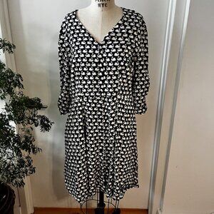 EMILY AND FIN Swan Shirt Dress Size X-Large